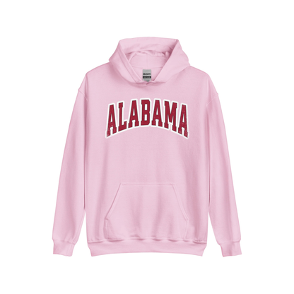 Vintaged Washed Alabama Graphic Hoodie