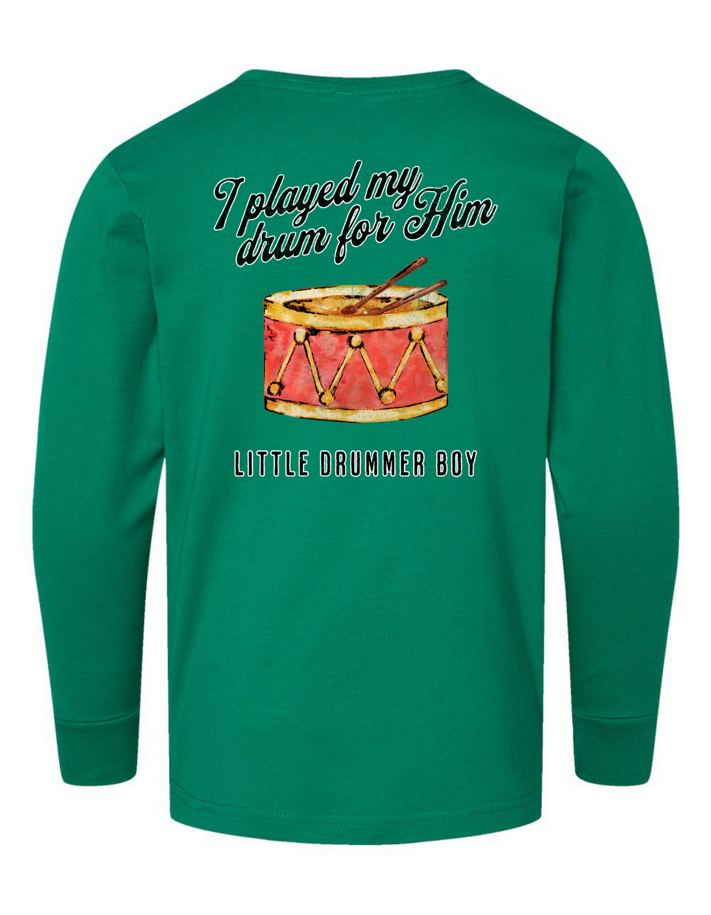 Little Drummer Christmas Long Sleeve  Specialty Tee