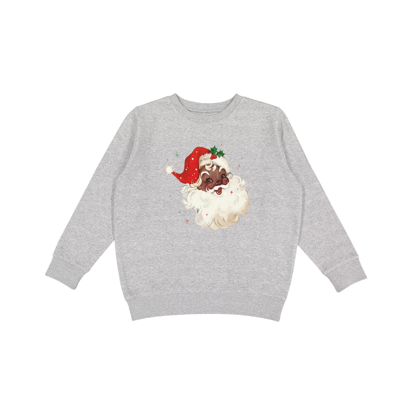Brown Vintage Santa Sweatshirt