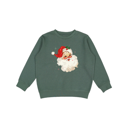 White Vintage Santa Sweatshirt