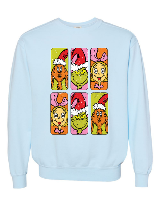 Whoville Character Sweatshirt