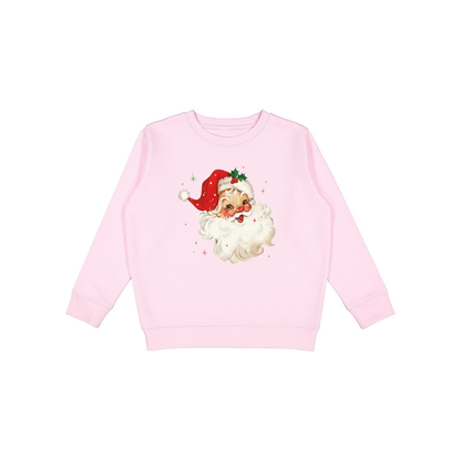 White Vintage Santa Sweatshirt