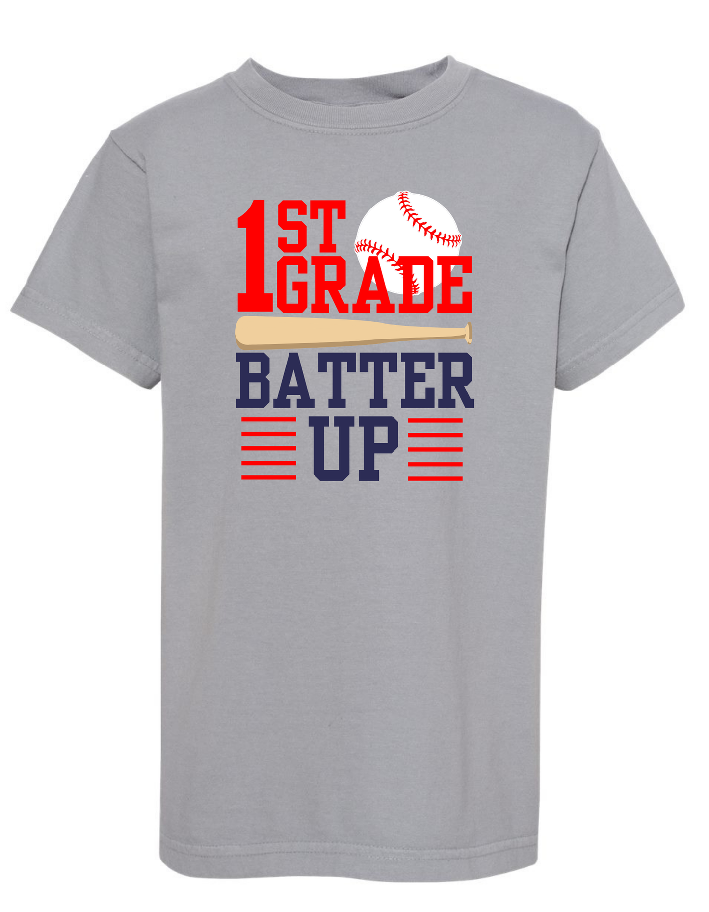 Back to School Baseball Comfort Color Tee