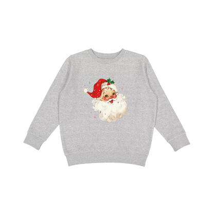White Vintage Santa Sweatshirt