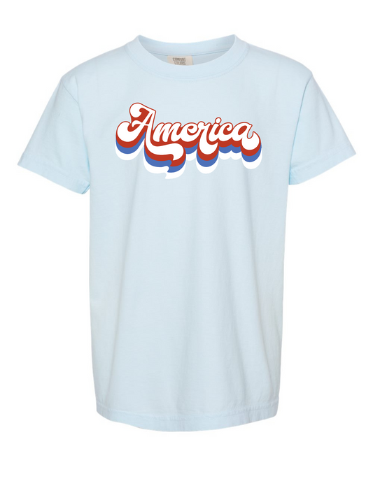 America Comfort Color Tee