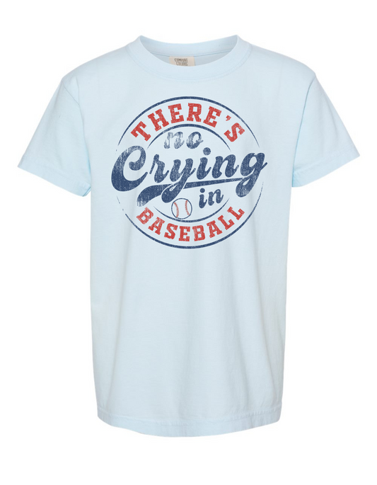 No Crying in Basetball Comfort Color Tee