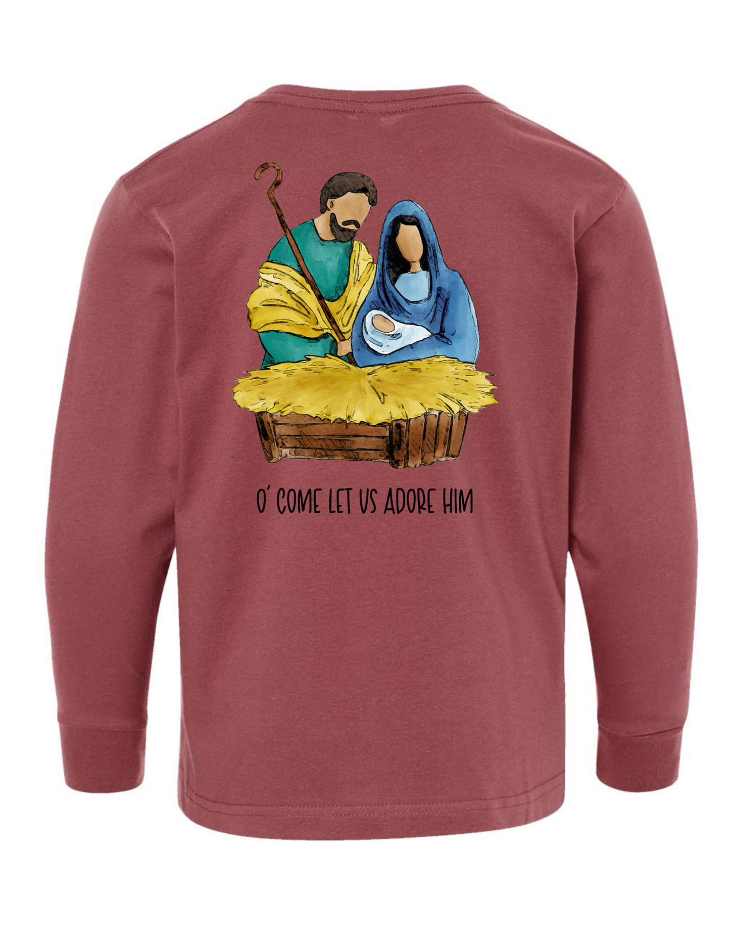 Nativity Long Sleeve Specialty Tee