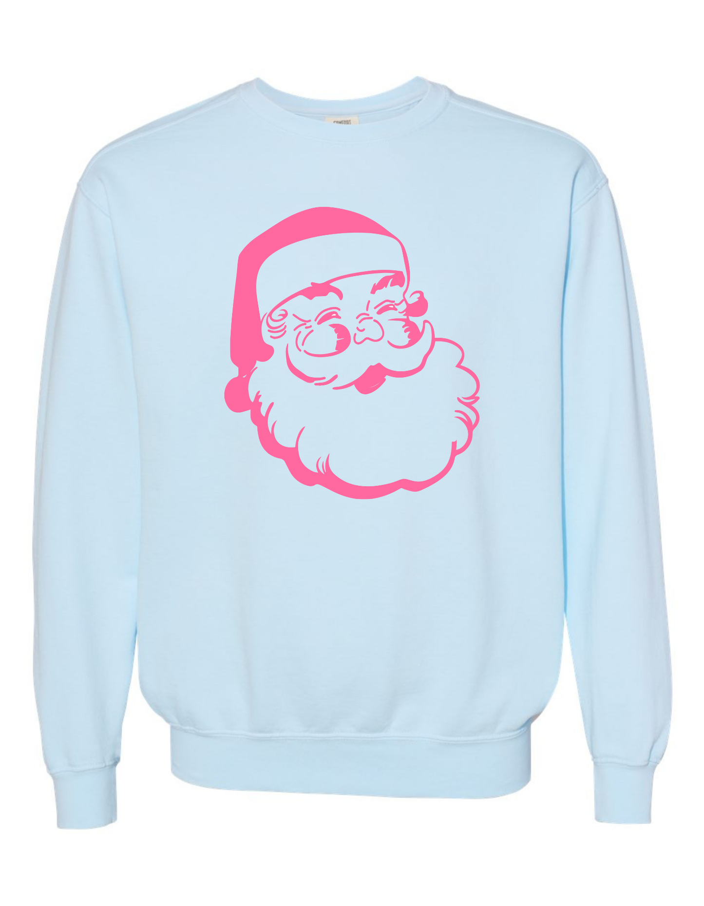 Simple Santa Pink Sweatshirt