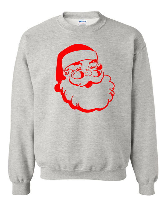 Red Simple Santa Sweatshirt