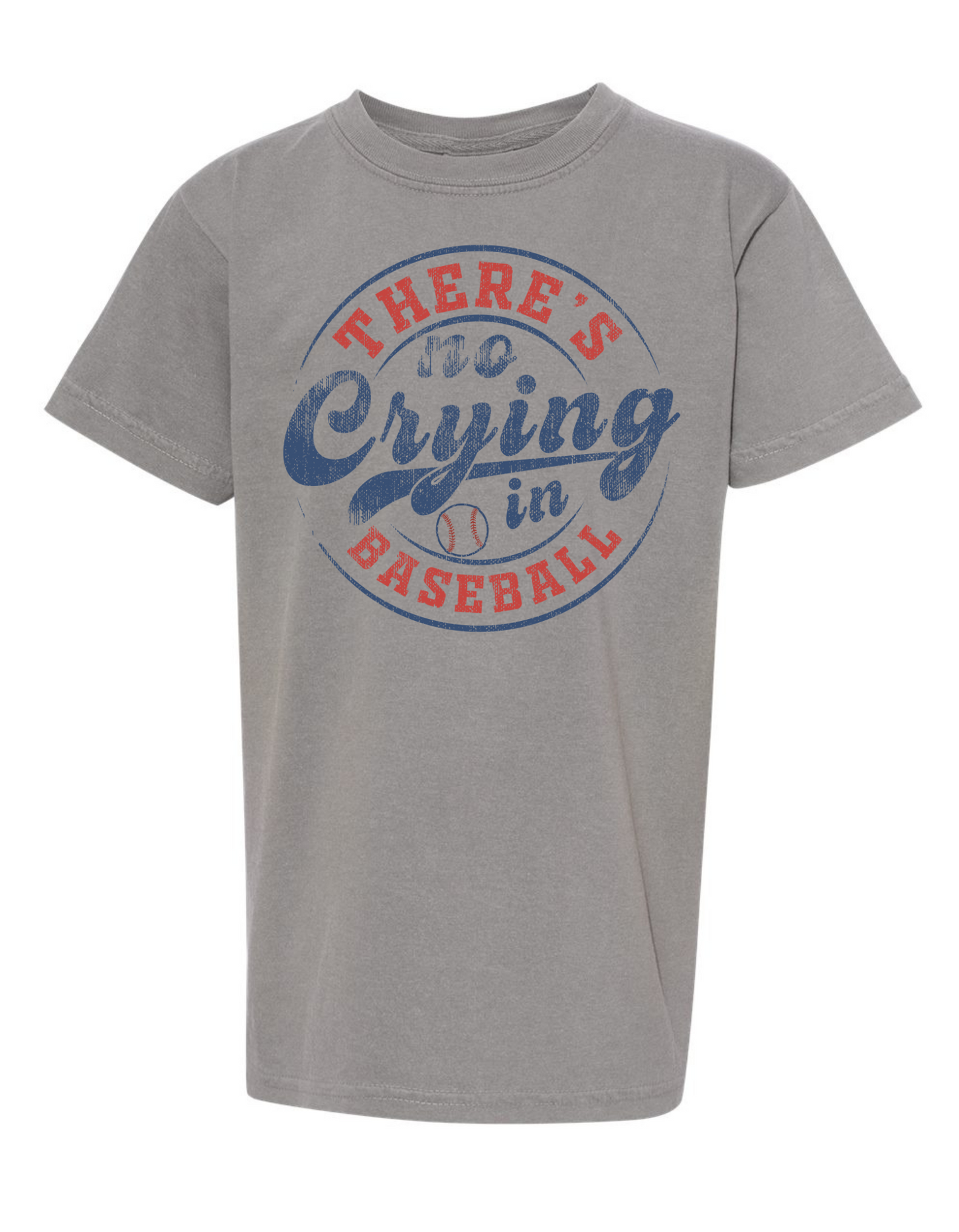 No Crying in Basetball Comfort Color Tee