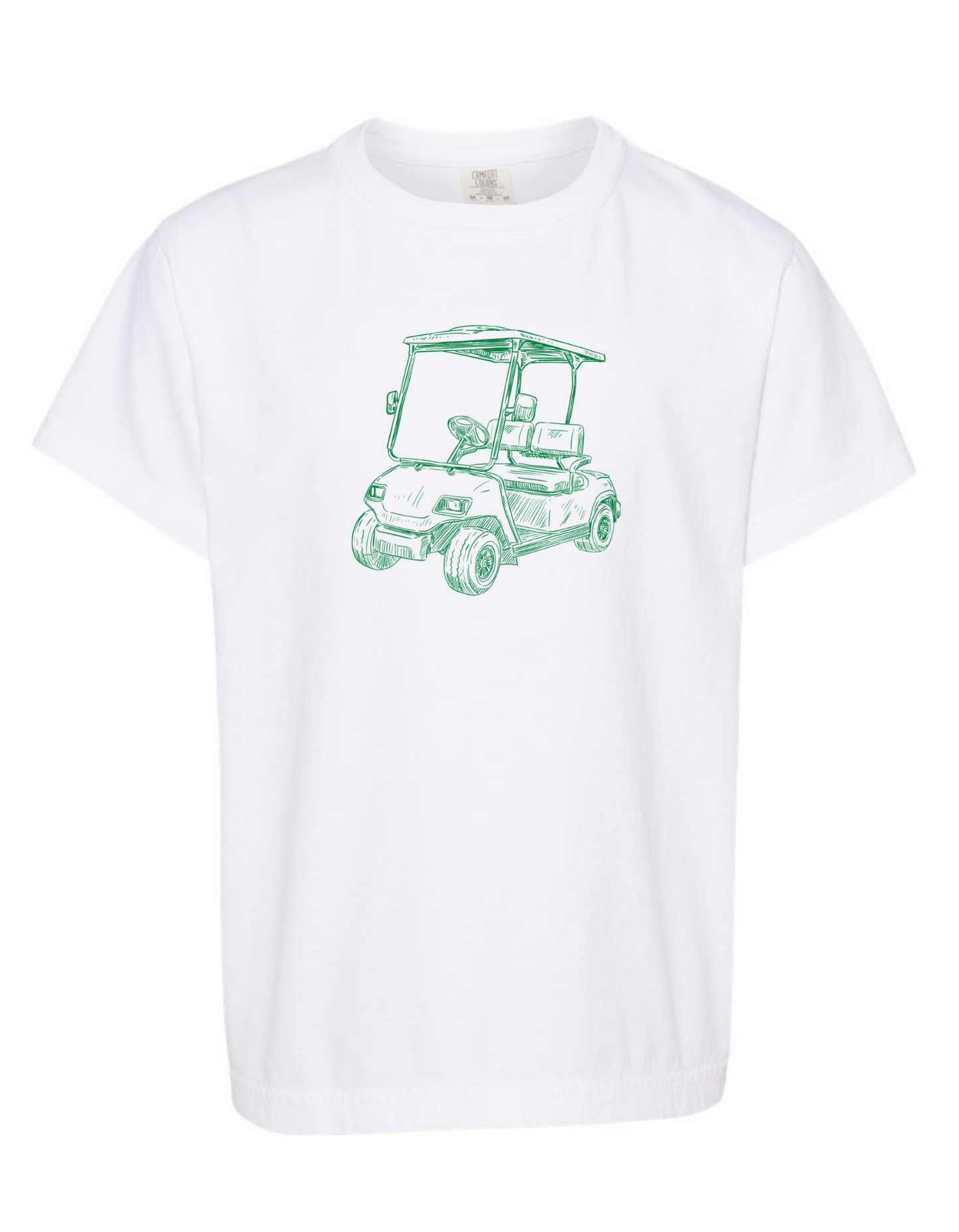 Golf Cart Comfort Color Tee