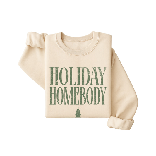 Holiday Homebody Christmas Sweatshirt