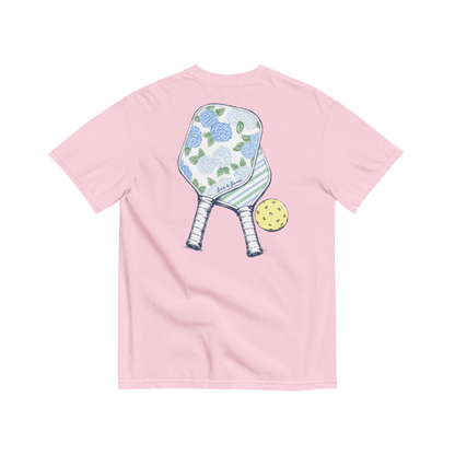 Hydrangea Pickleball Pocket Tee