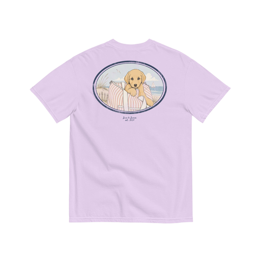 Beach Bag Puppy Tee