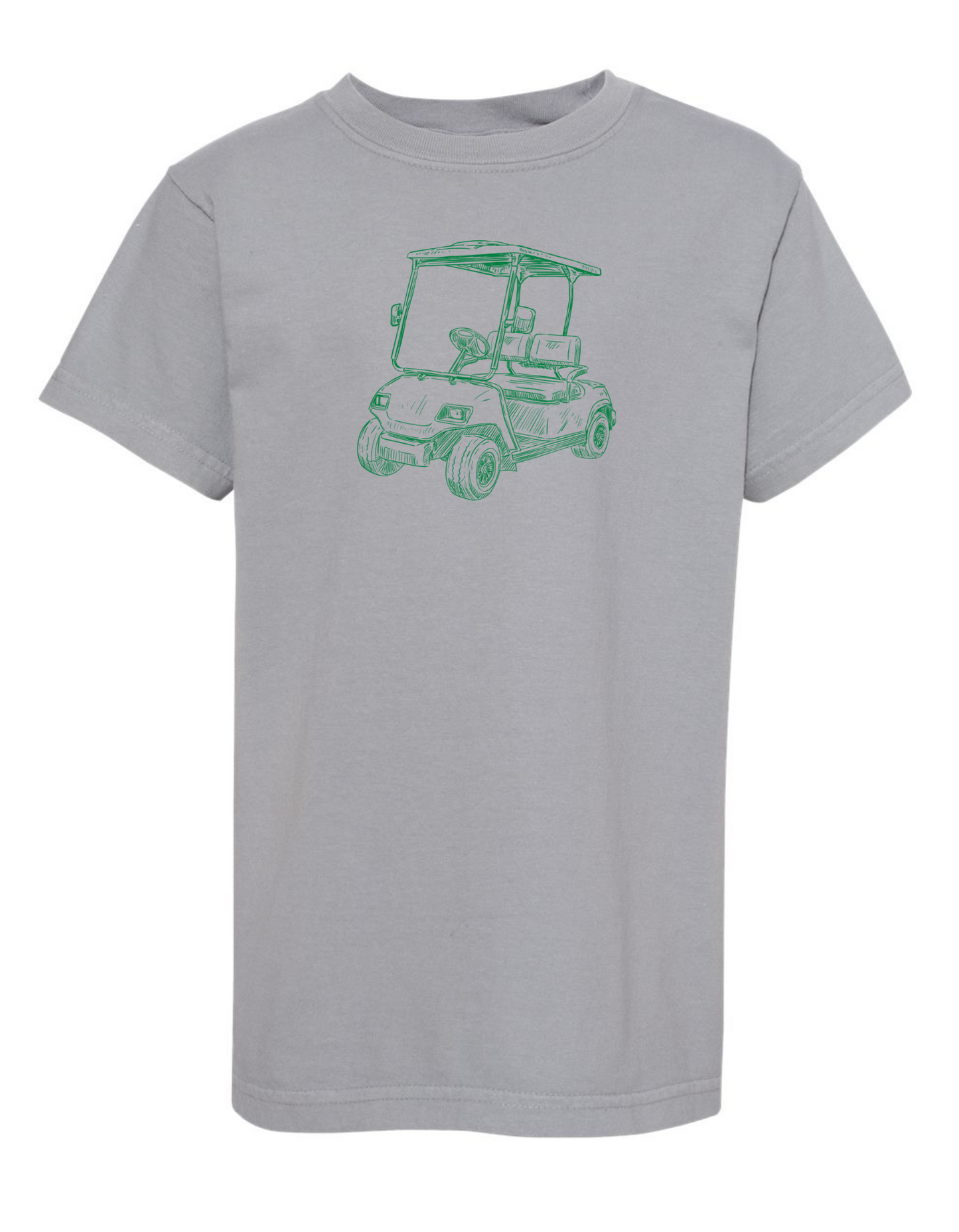 Golf Cart Comfort Color Tee