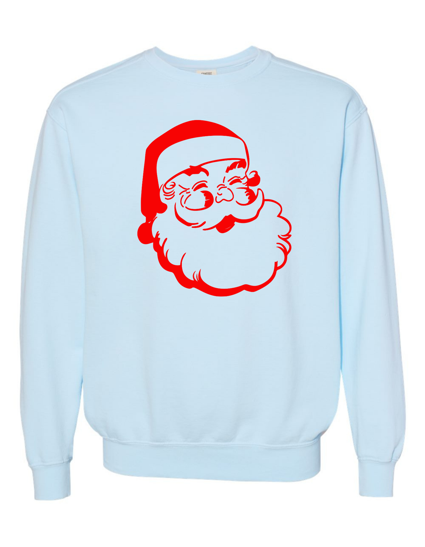 Red Simple Santa Sweatshirt