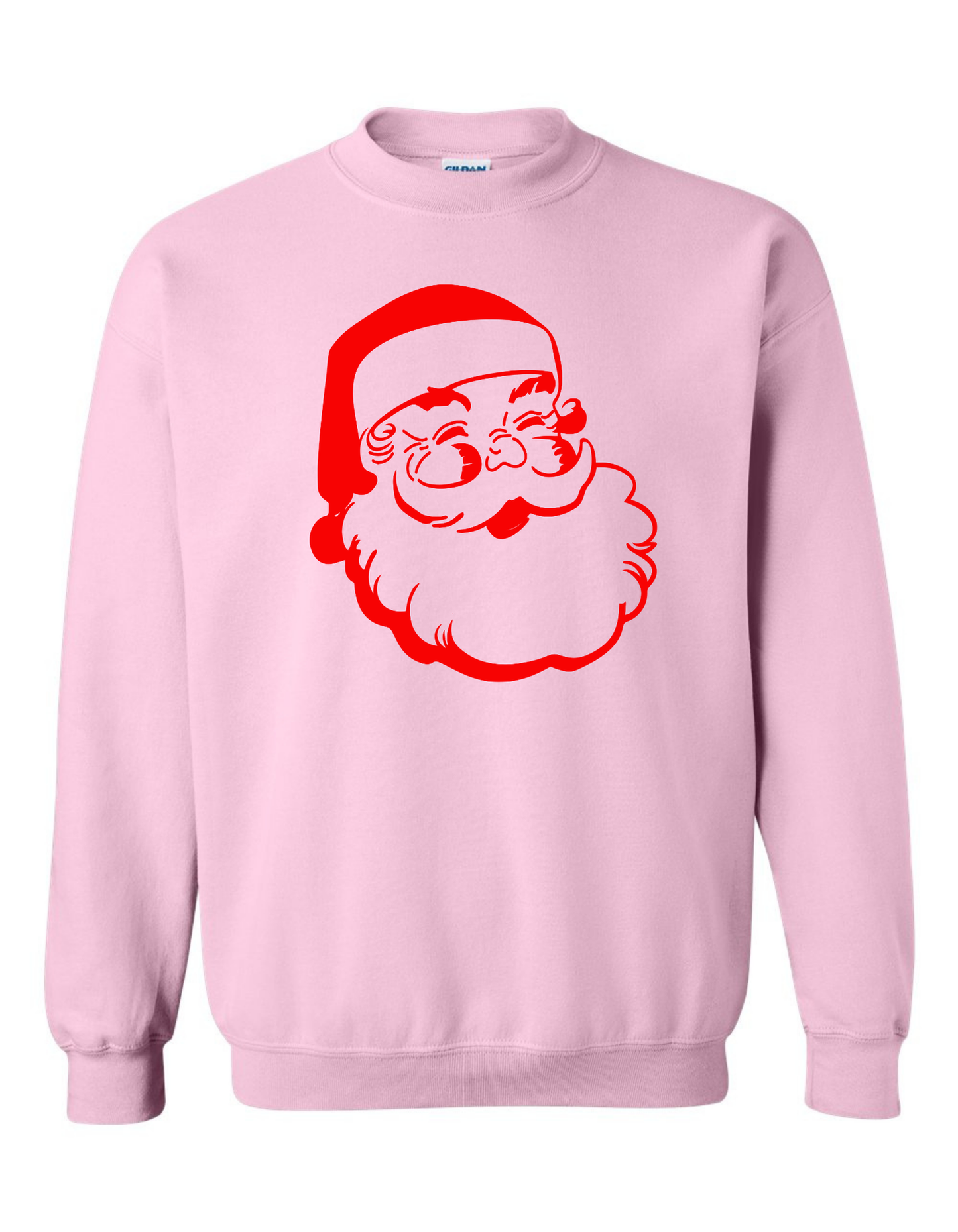 Red Simple Santa Sweatshirt