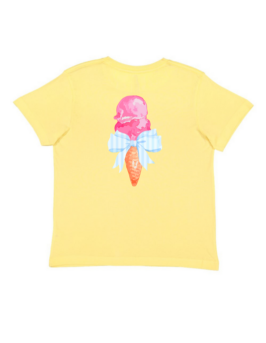 Ice Cream with Bow Specialty Tee