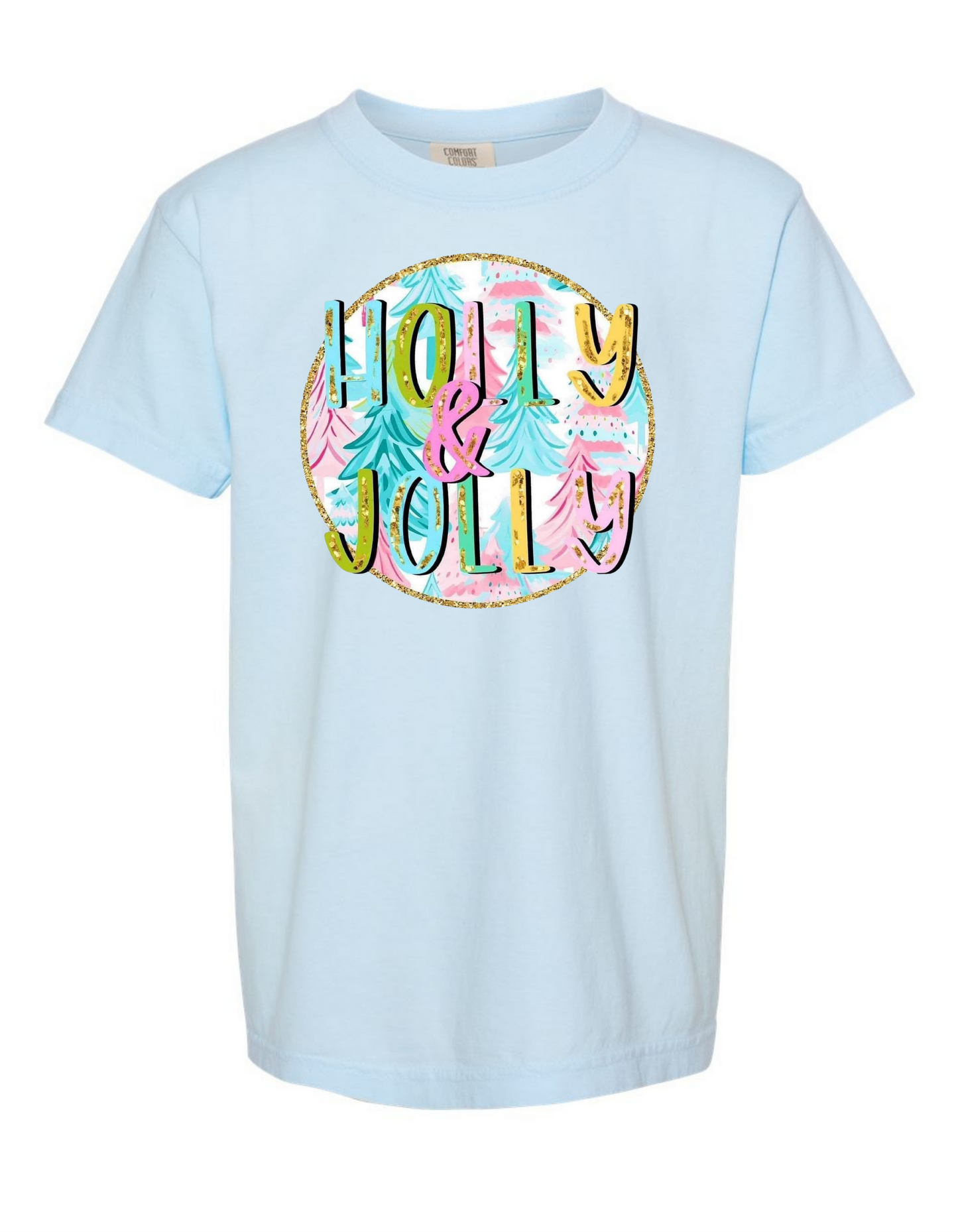 Holly Jolly Comfort Color Tee