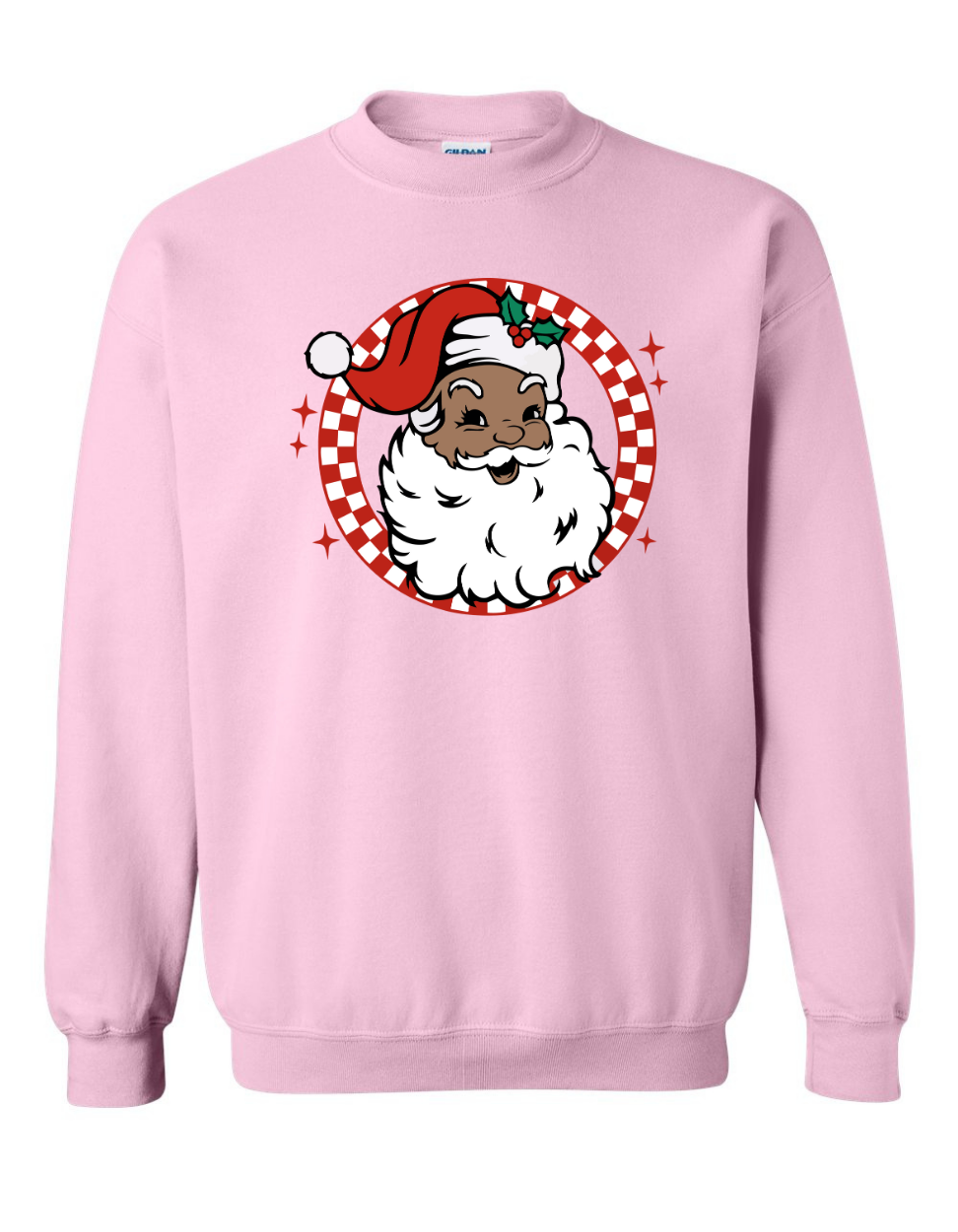 Retro Brown Santa Sweatshirt