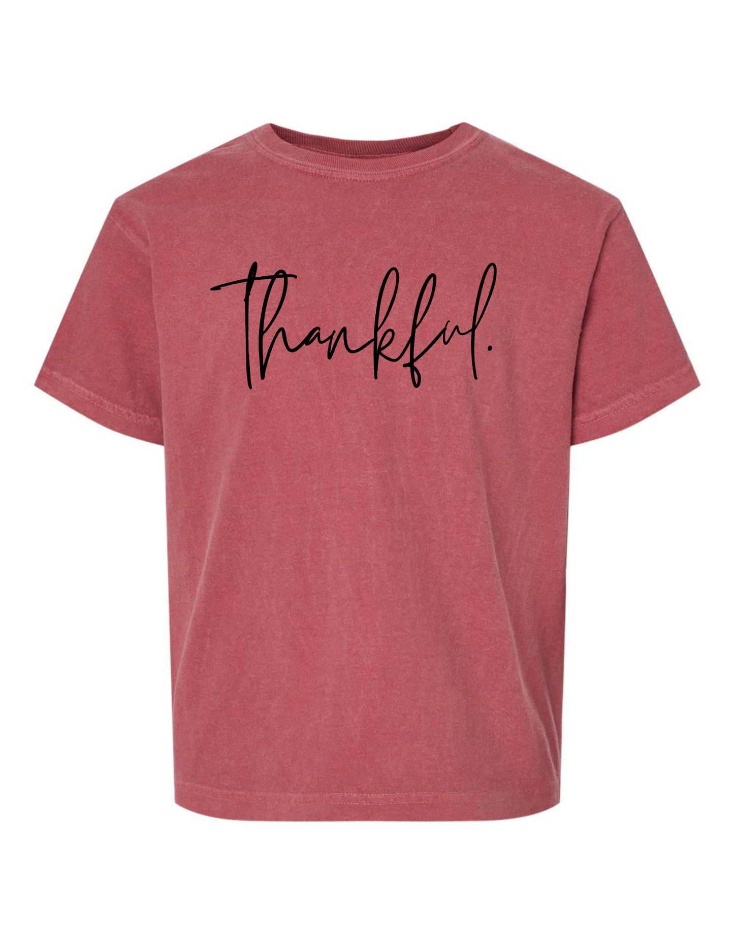 Simple Thankful Comfort Color Tee (Sweatshirt Available)