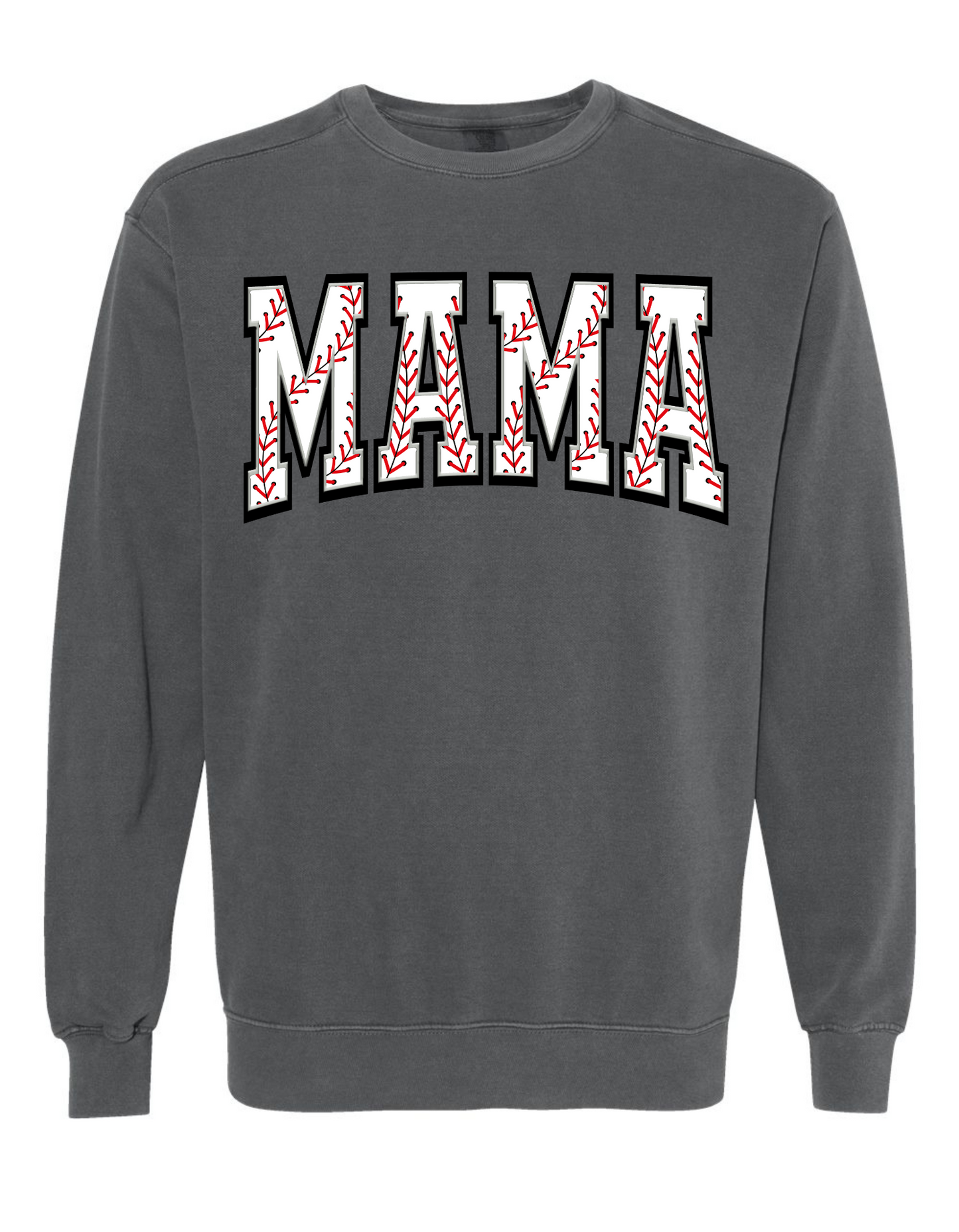 Baseball Laces Mama Sweatshirt