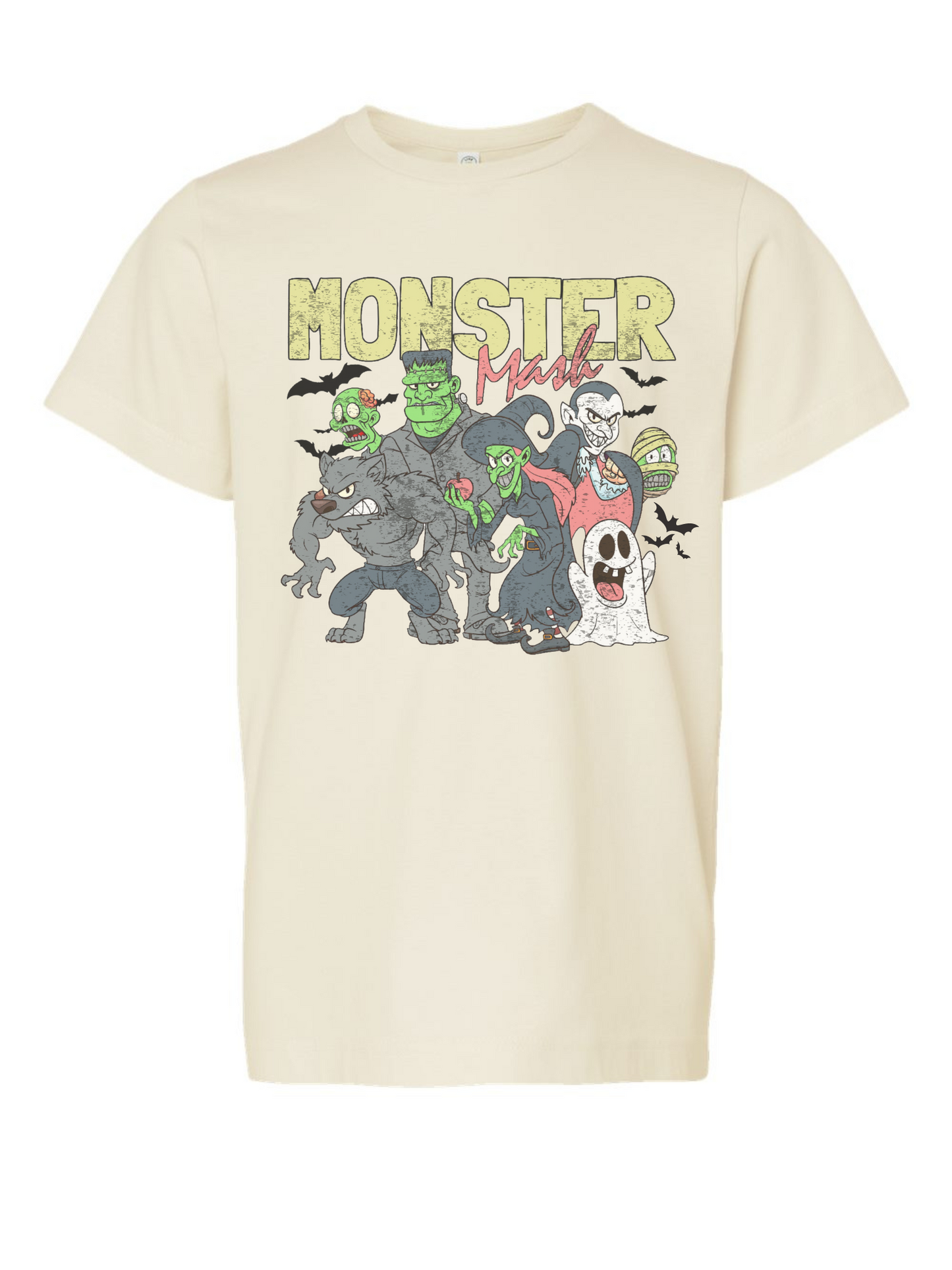 Youth Monster Mash Comfort Color Tee