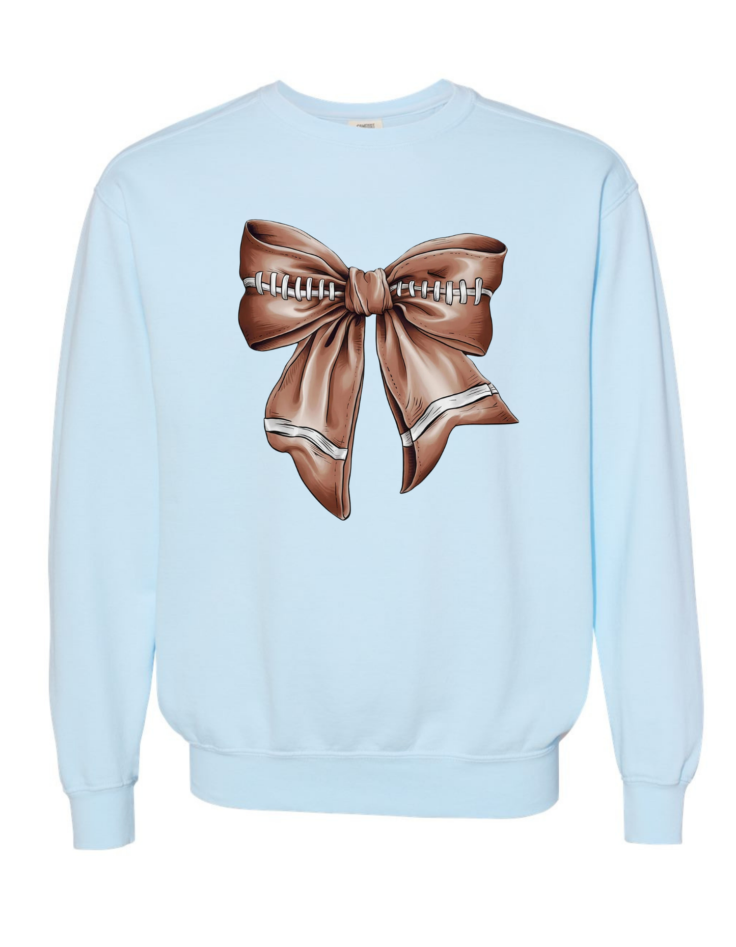 Football Bow Sweatshirt