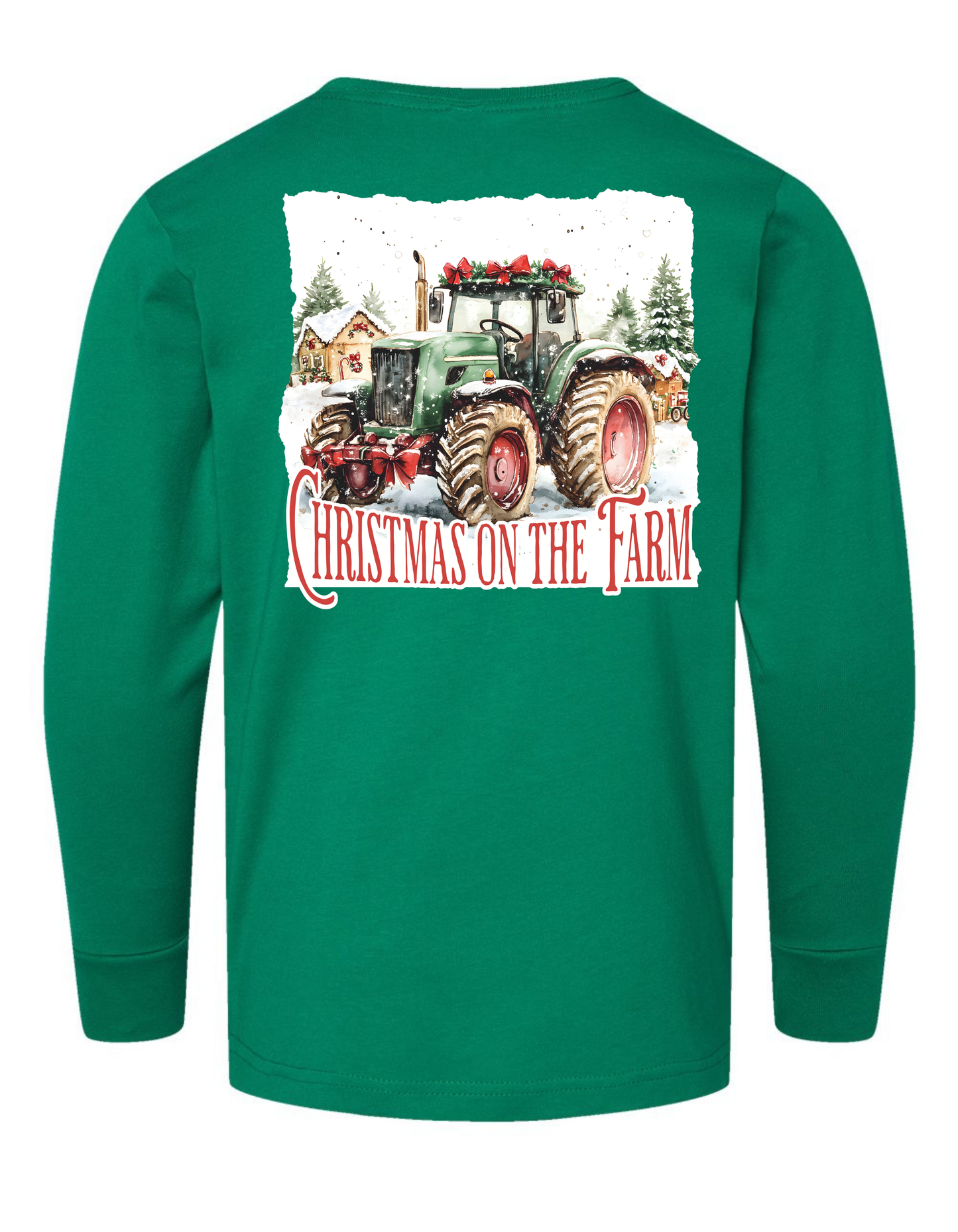 Christmas on the Farm Long Sleeve Specialty Tee