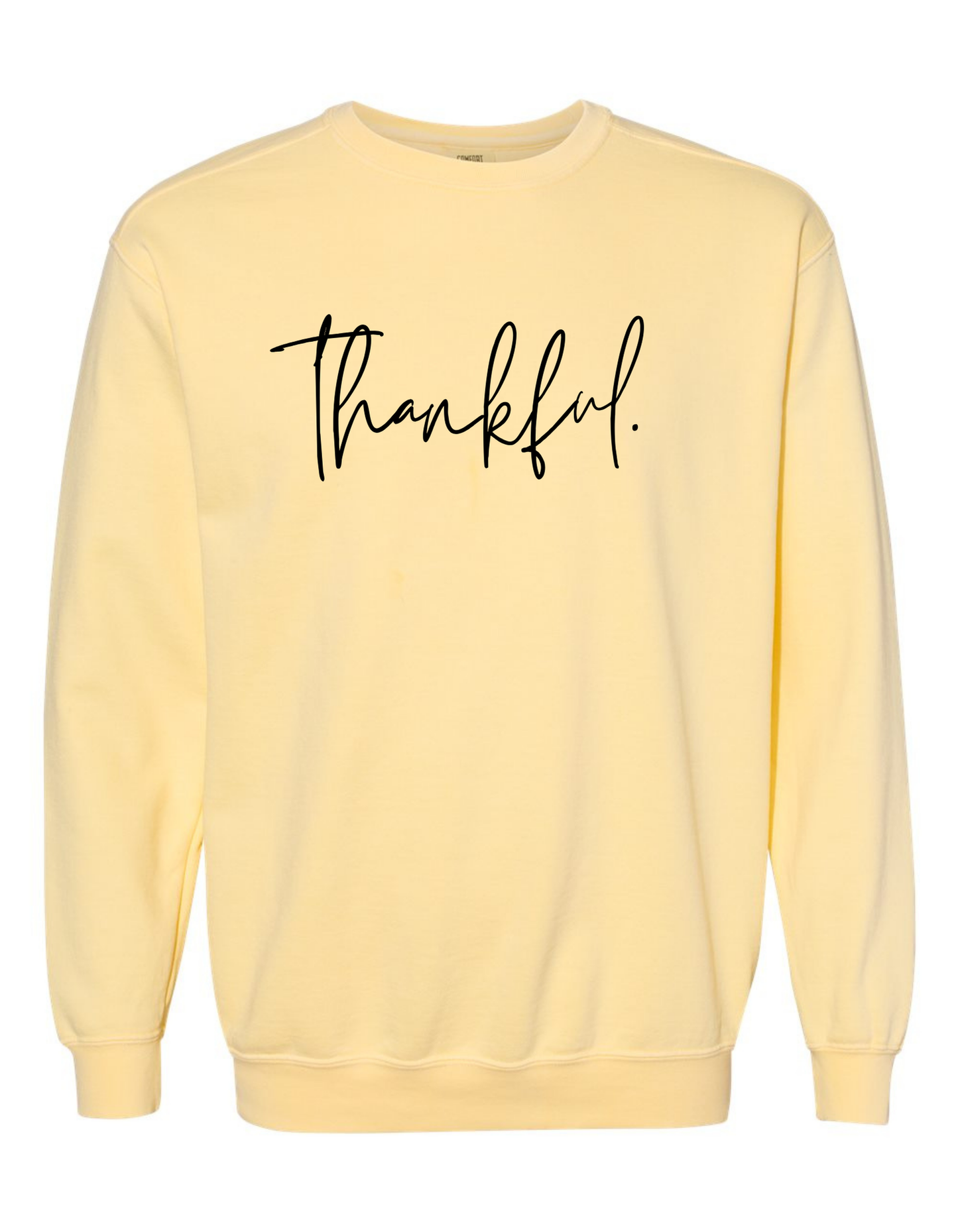 Simple Thankful Sweatshirt