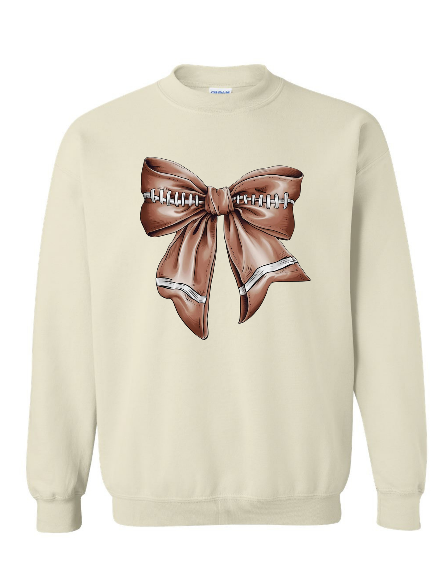 Football Bow Sweatshirt