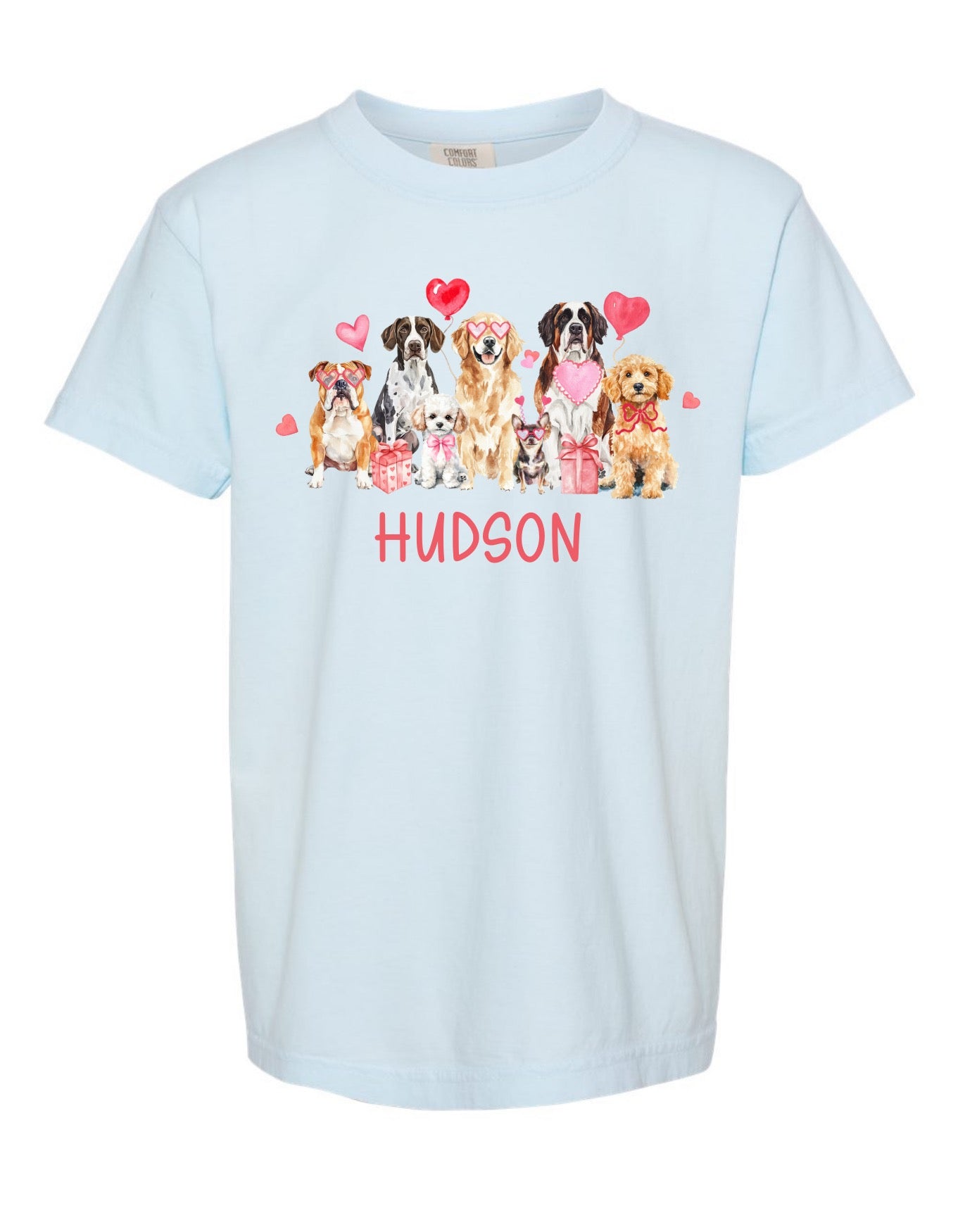 Valentine Dogs Comfort Color Tee