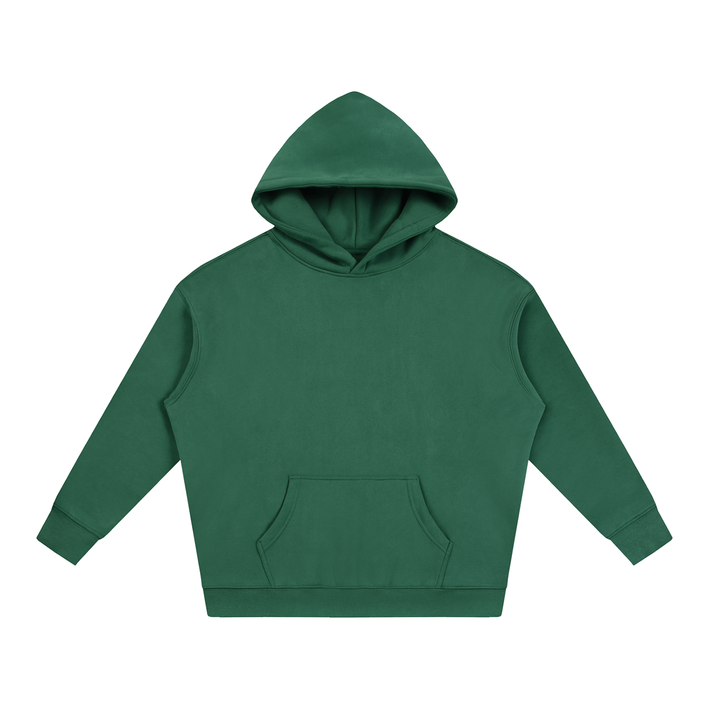StandardCo Oversize Fleece Hoodie — unisex 350gsm cotton-blend fleece hoodie with dropped shoulders