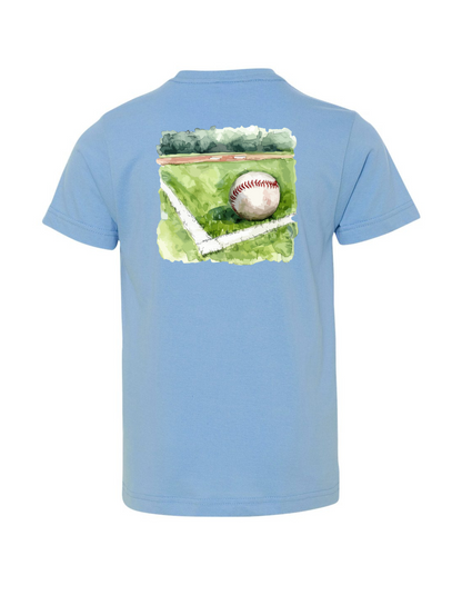 Watercolor Baseball Specialty Tee