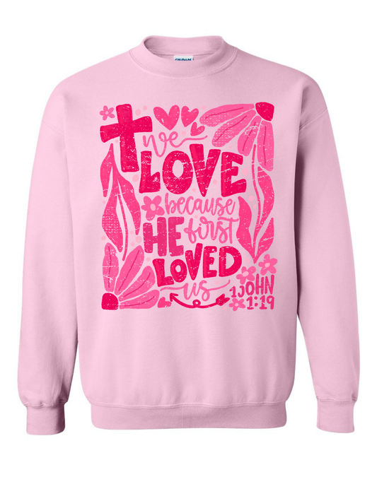 1 John 1:19 Sweatshirt