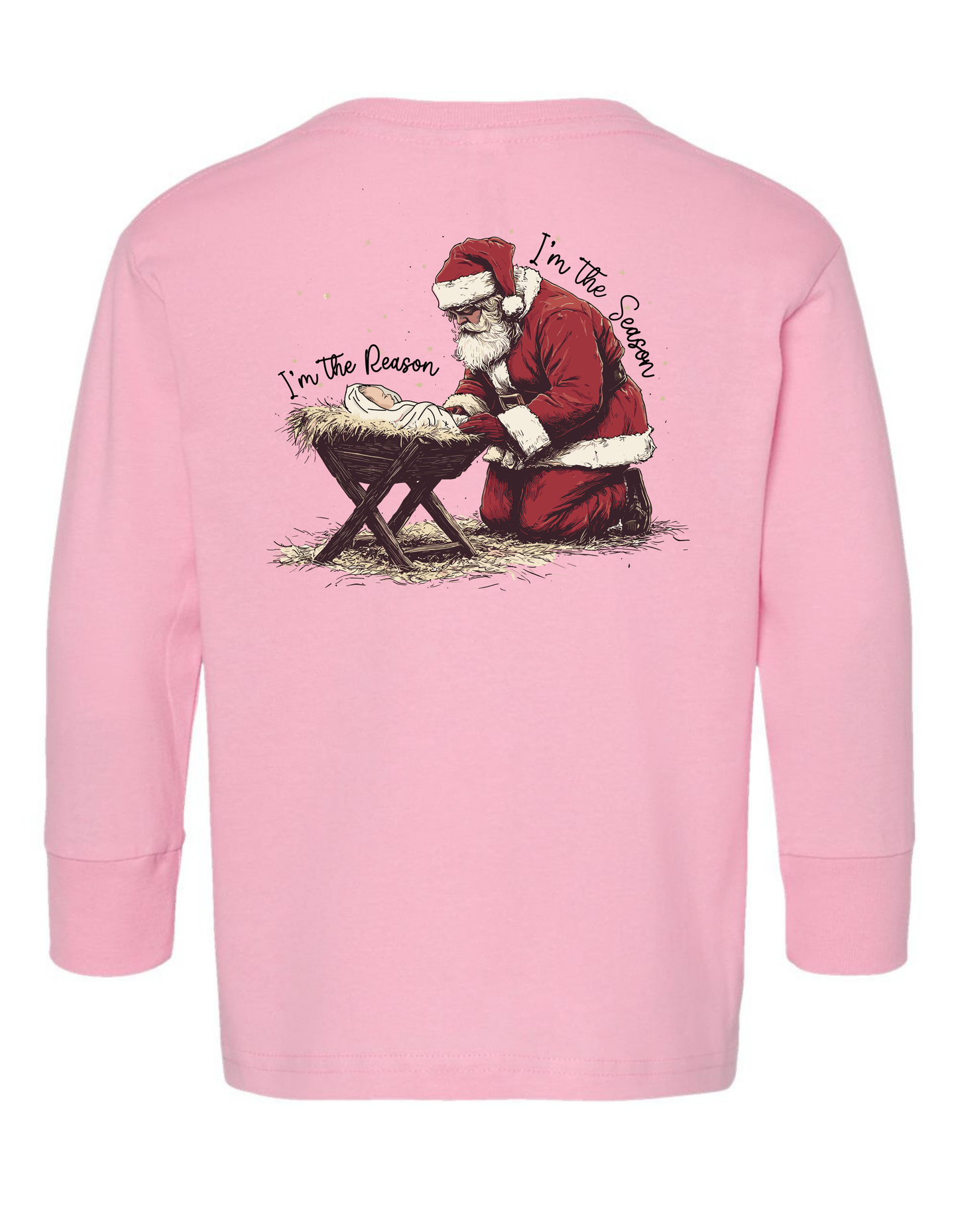 Jesus- The Reason for the Season Long Sleeve Specialty Tee