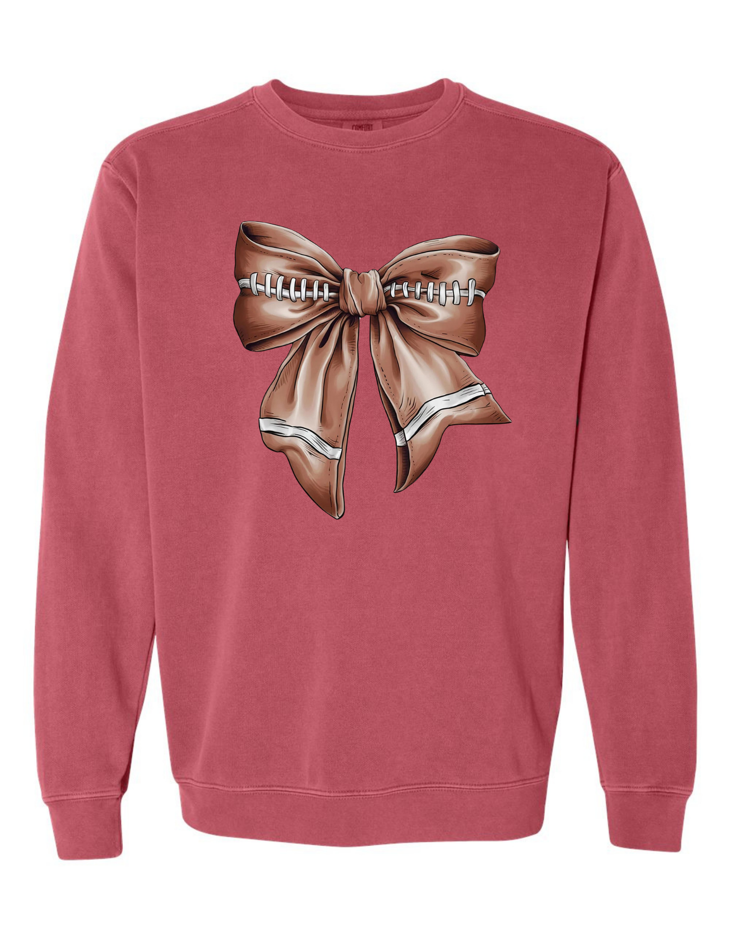 Football Bow Sweatshirt