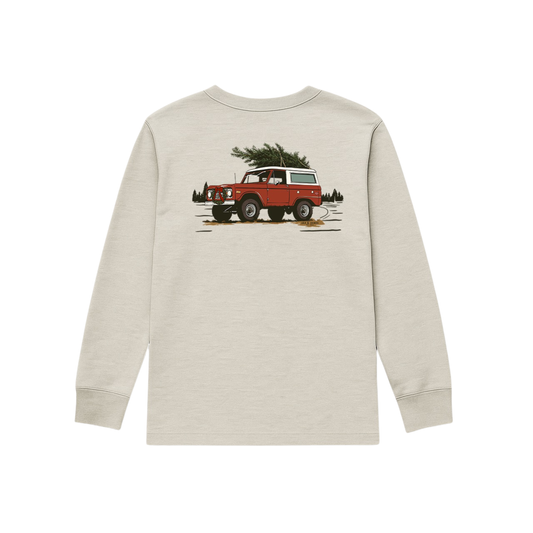 Vintage Bronco Long Sleeve Graphic Tee