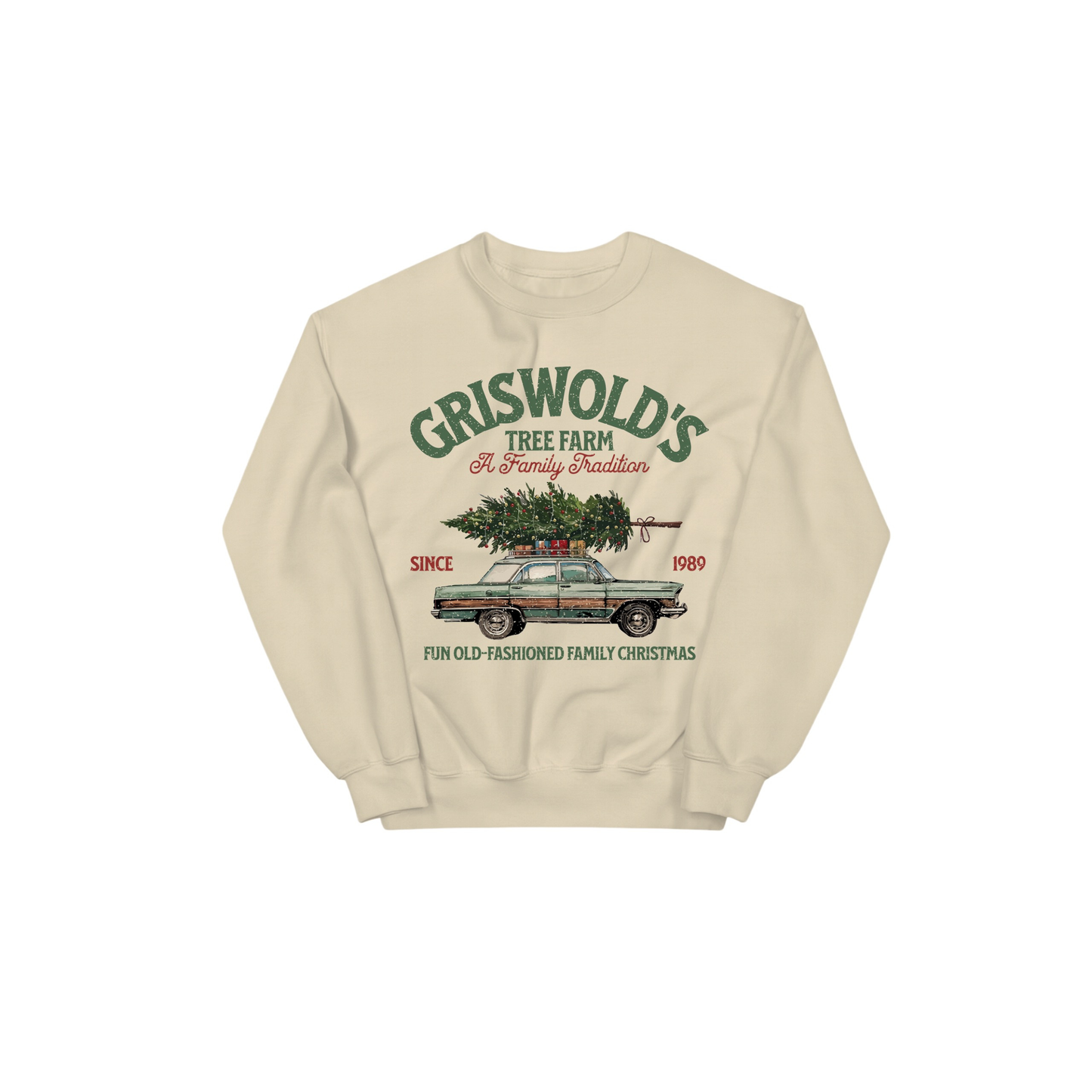 Old Fashioned Griswold Christmas Graphic Sweatshirt