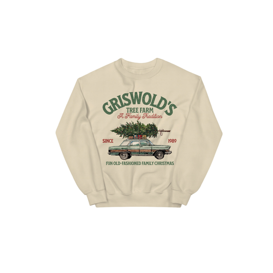 Old Fashioned Griswold Christmas Graphic Sweatshirt