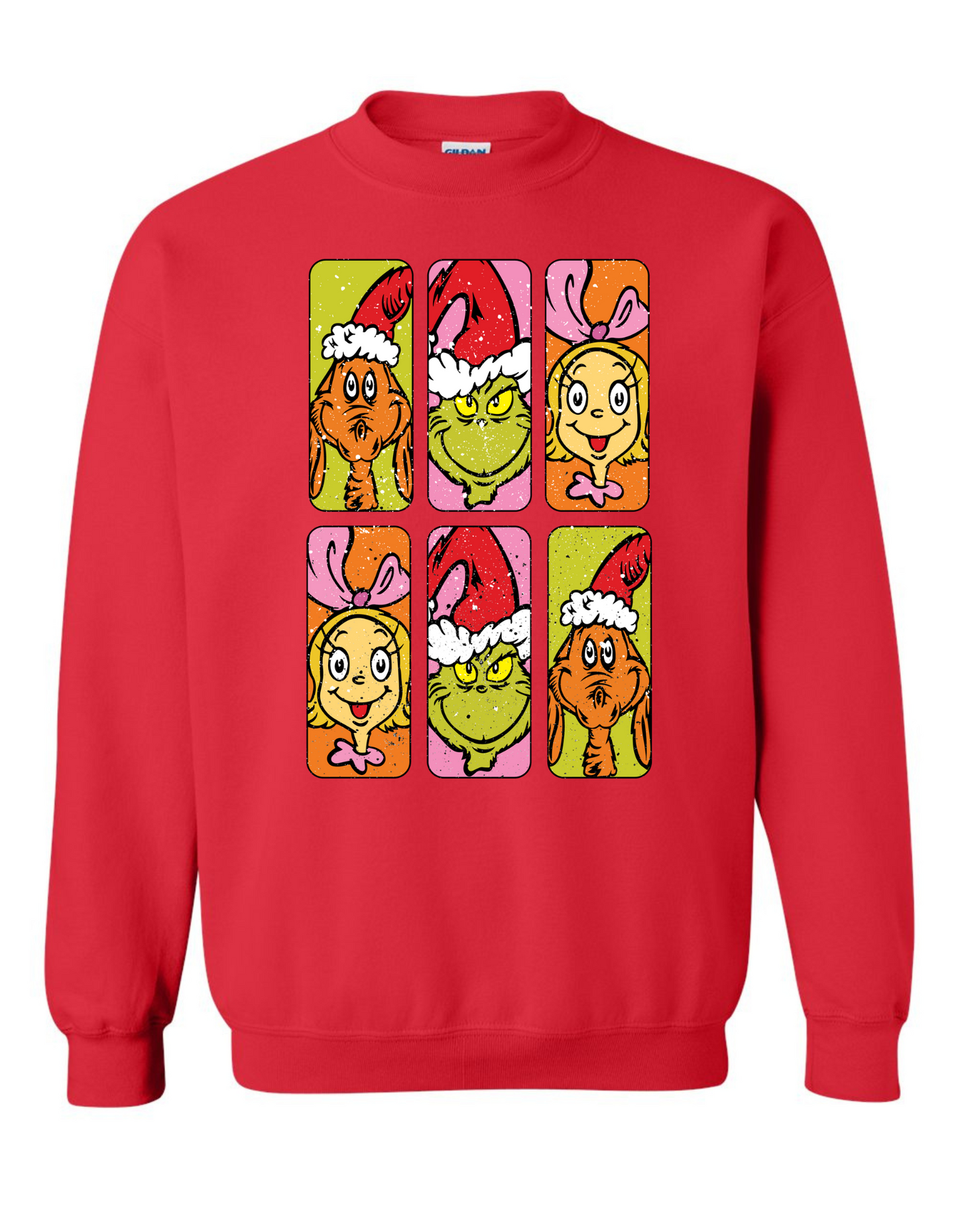 Whoville Character Sweatshirt