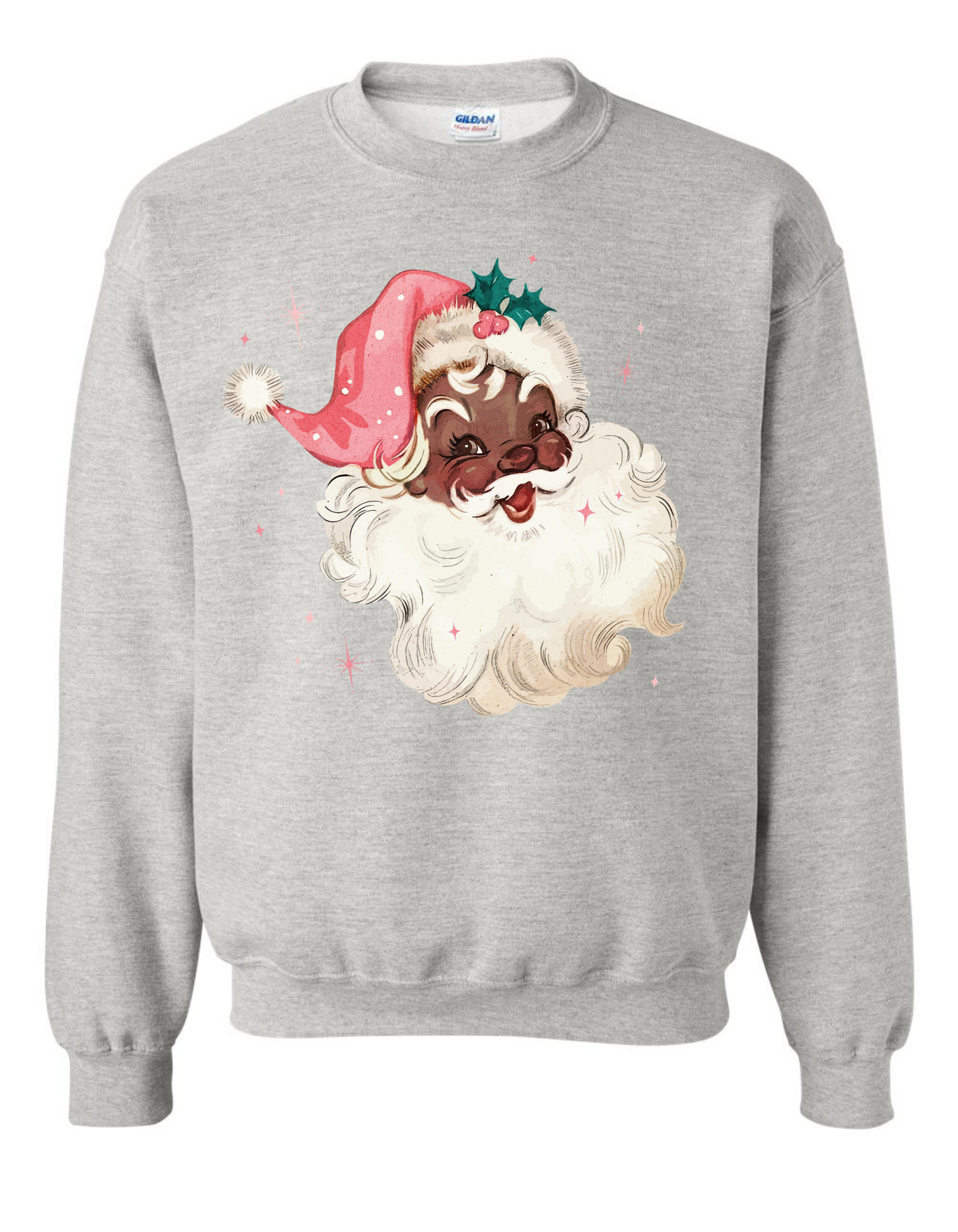 Brown Vintage Santa Sweatshirt