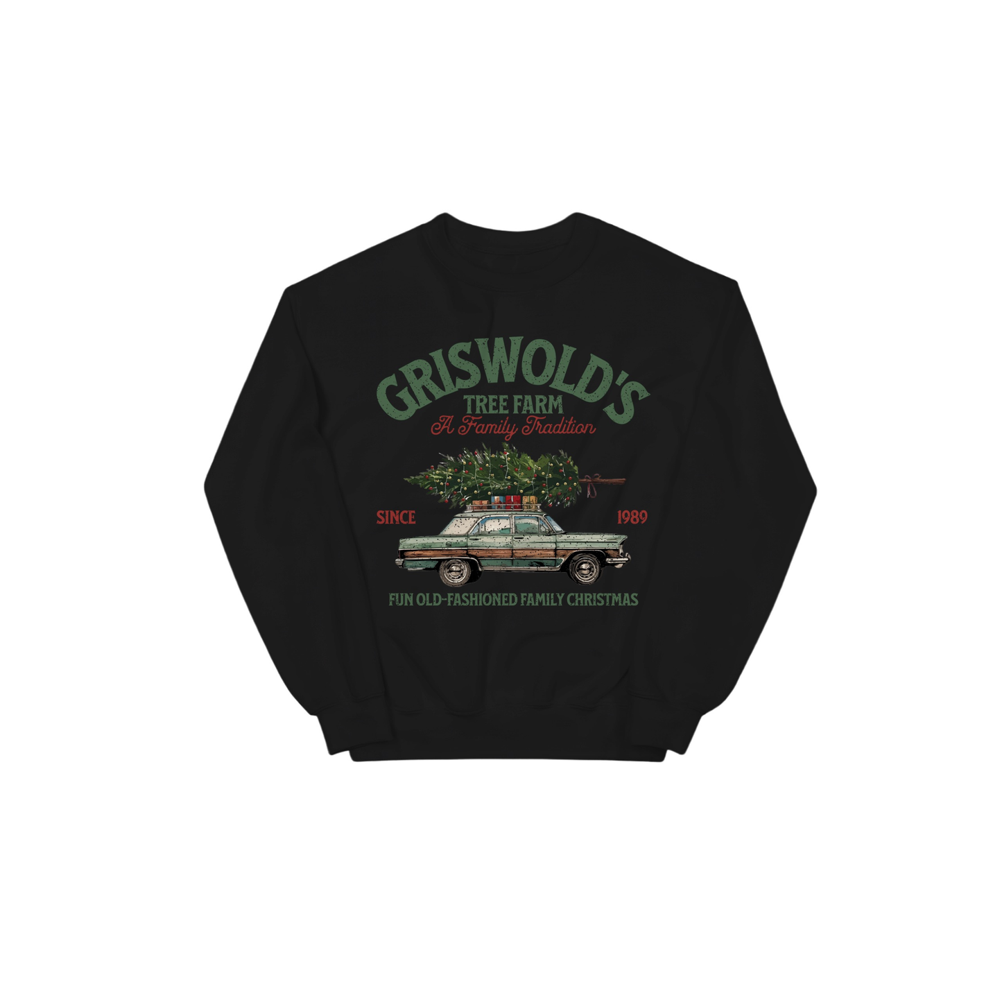 Old Fashioned Griswold Christmas Graphic Sweatshirt