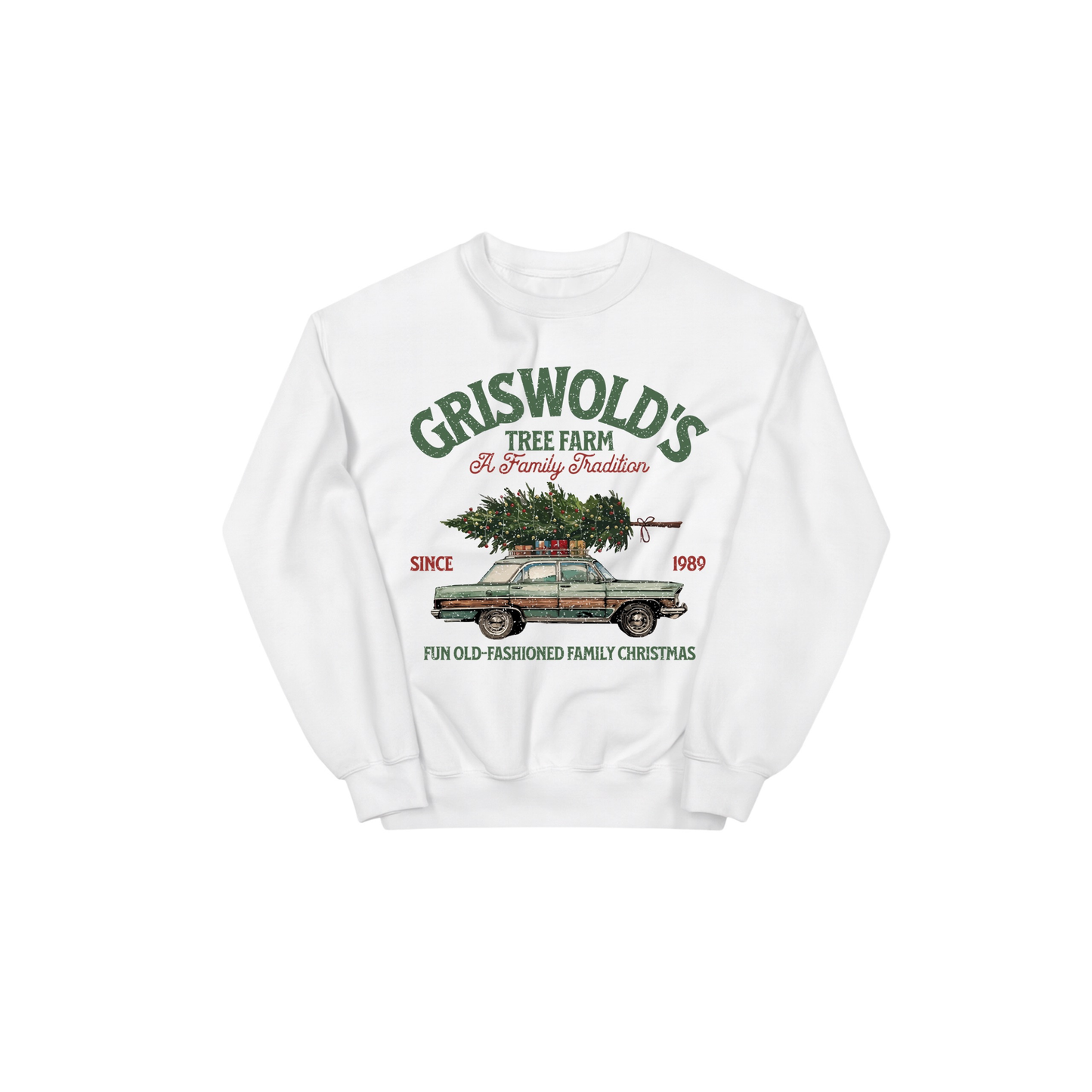 Old Fashioned Griswold Christmas Graphic Sweatshirt