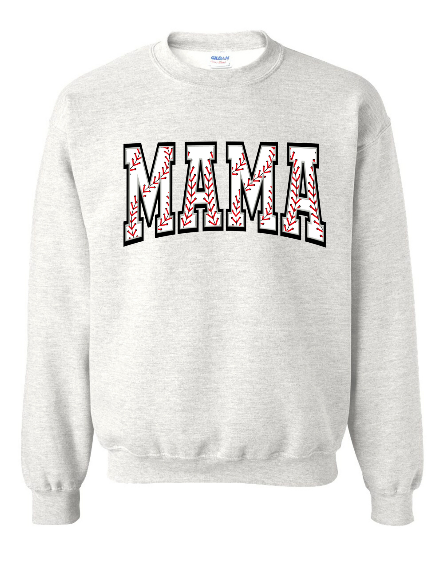 Baseball Laces Mama Sweatshirt