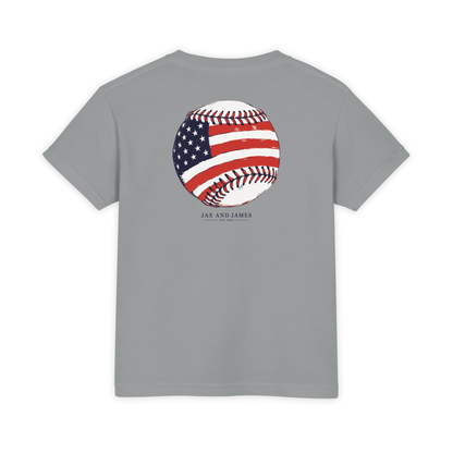 Patriotic Baseball  Tee