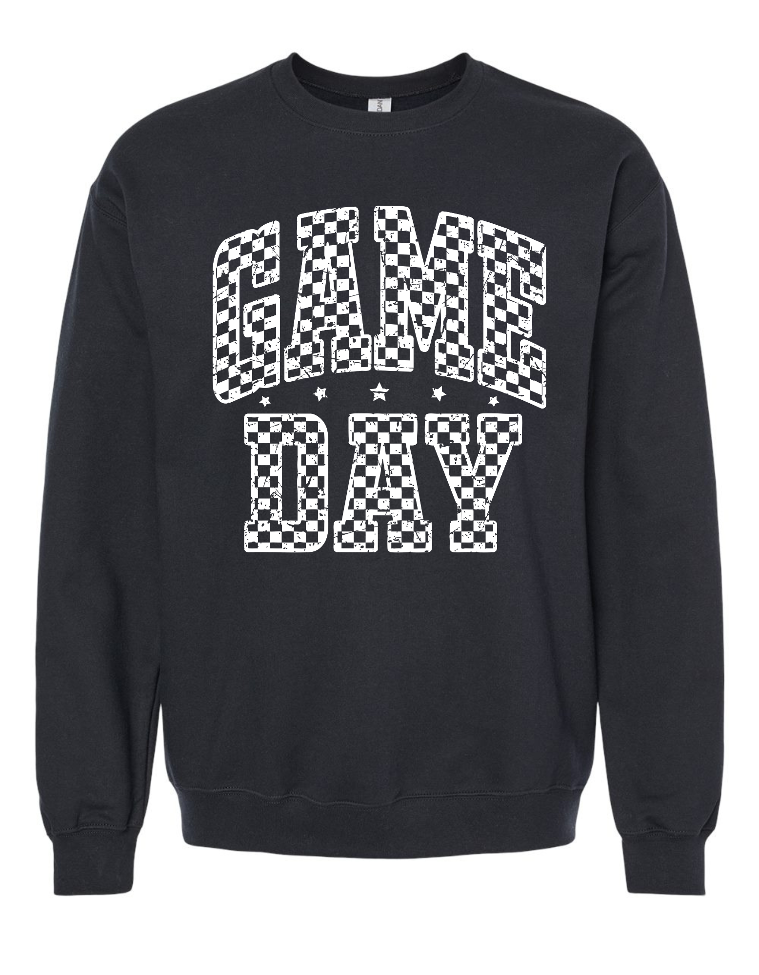 Jax and James Game Day Sweatshirt Black Southern Lifestyle Apparel
