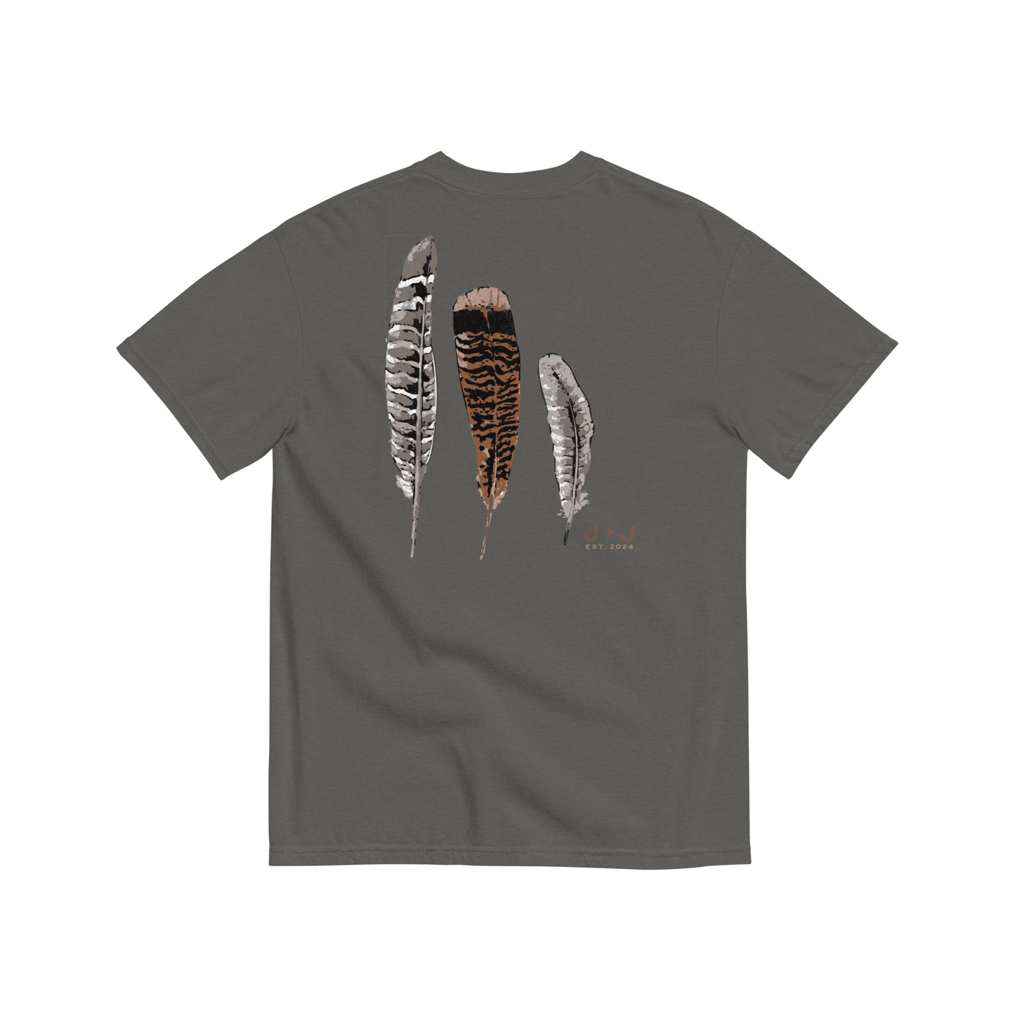 Turkey Feathers Pocket Tee