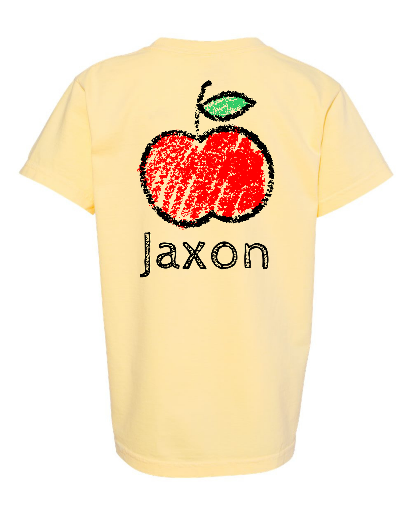 Apple Sketch Comfort Color Tee