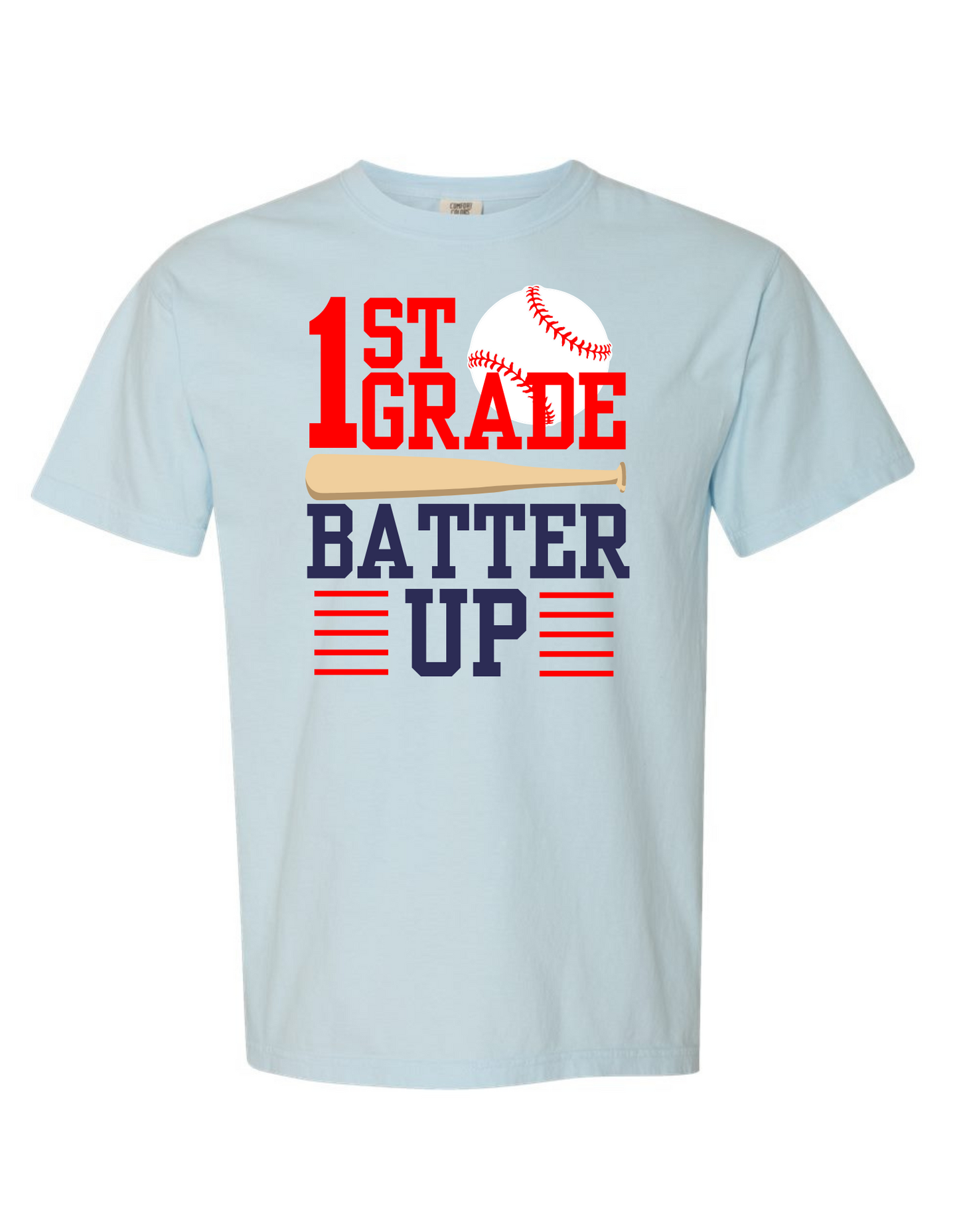 Back to School Baseball Comfort Color Tee